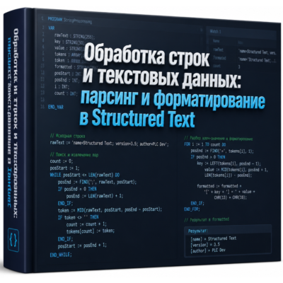 Обработка строк и текстовых данных: парсинг и форматирование в Structured Text