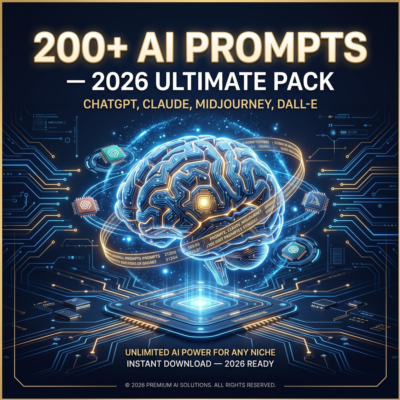 200 промптов AI 2026 ChatGPT MidJourney Claude Бизнес Контент Дизайн