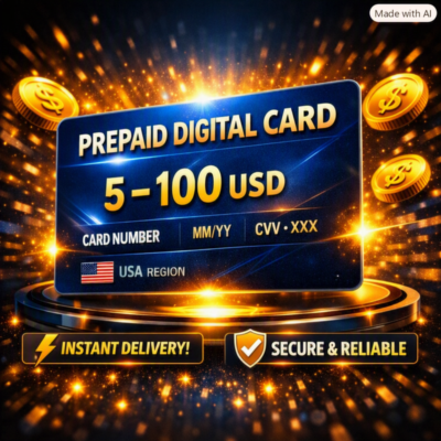 💎 Предоплаченная цифровая карта | ⚡ Мгновенная доставка | 5–100 USD | США✅