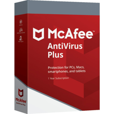 McAfee Plus | 10 ПК | 1 год | Ссылка для скачивания | Только для Windows