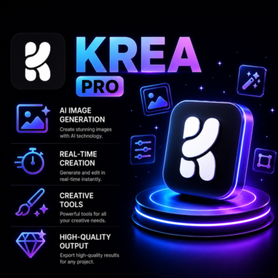 Krea AI Basic | 5 100 кредитов | 1 месяц | Быстрая доставка