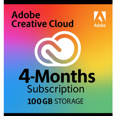 Adobe Creative Cloud Pro – 4 месяца | Промо-ссылка | Мгновенная доставка