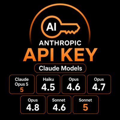 API ключ Opus 5 • Opus 4.8 • Sonnet 4.6 • Haiku 4.5 и др Claude модели| АВТОВЫДАЧА