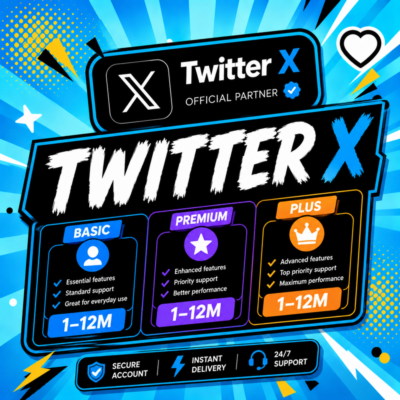 🚀 Twitter X Basic / Premium / Plus 1–12 Месяцев | 🛡️ ПОЛНАЯ ГАРАНТИЯ