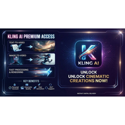 Подписка KLING AI PRO ⚡️ Официальный личный вход + быстрая отправка