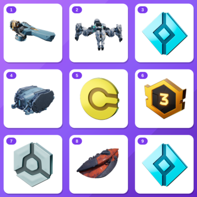 War Robots: Frontiers Twitch Drops (9 Items) — 2x Velite + Decker Chassis +7 more