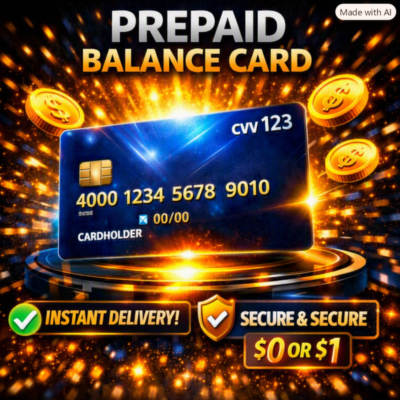💎 Предоплаченная карта | ⚡ Мгновенная доставка | Баланс $0–$1 USD