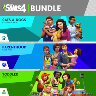 The Sims™ 4 Коллекция — Кошки и собаки, Родители, Детские вещи — Каталог — Xbox Serie