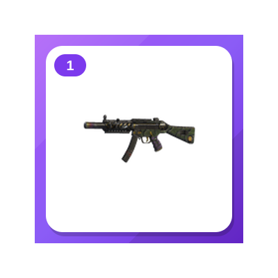 Rainbow Six Siege Twitch Drops (1 Item) — "EXPECTED FEAST" MP5SD