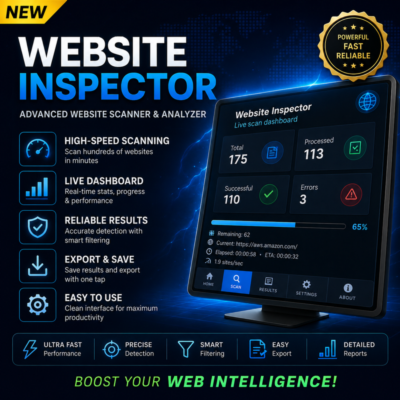 Website Inspector Mobile для Android — сканер сайтов, определение CMS, сервера, CDN,