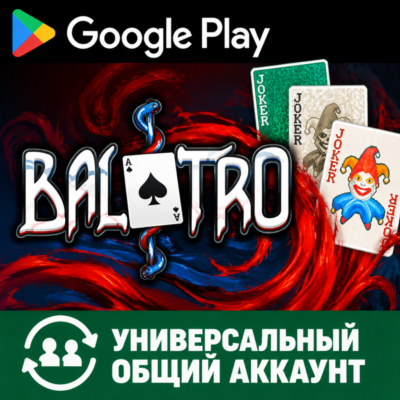 Balatro для Android (Временный аккаунт Google Play) (Автовыдача 24/7)