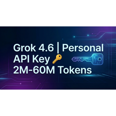 Grok 4.5 | Персональный API-ключ 🔑 2M–60M токенов
