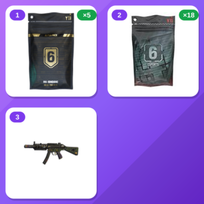 Rainbow Six Siege Twitch Drops 24/24 ALL Items — R6S - Year 11 Season 2