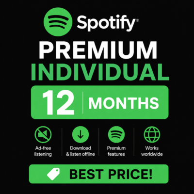 Spotify Premium на 12 месяцев | Пополнение, продление или готовый аккаунт