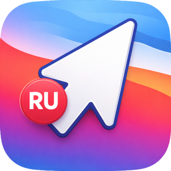 LeftyCursor для macOS — зеркальный курсор, 1 устройство