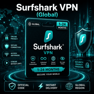 Surfshark VPN | Подписка 1–24 месяца | Код активации (Все регионы)