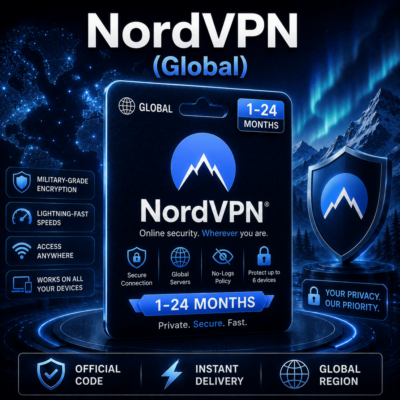 NordVPN | Подписка 1–24 месяца | Код активации (Все регионы)