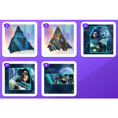 Predecessor Twitch Drops (5 Items) — Ion Loot Core + Quantum Loot Core +3 more