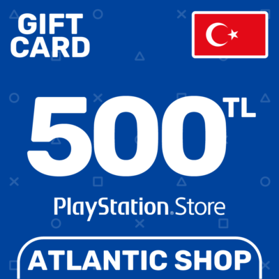⭐️Карта Пополнения PSN 500 TL (TRY) Турция