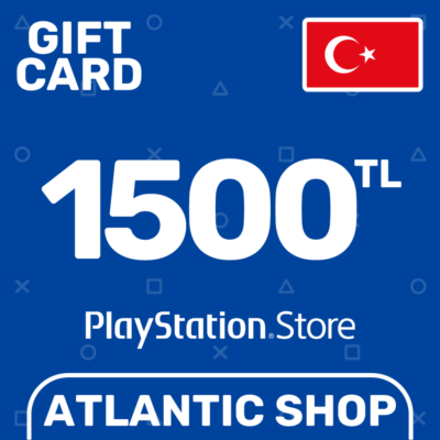 ⭐️Карта Пополнения PSN 1500 TL (TRY) Турция