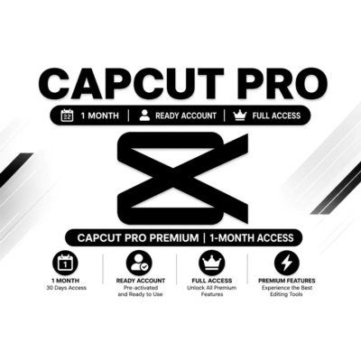 CapCut Pro | 1 Месяц | Premium | Готовый Аккаунт | Полный Доступ