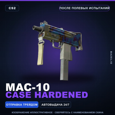 MAC-10 | Case Hardened | После полевых испытаний · Скин Counter-Strike 2