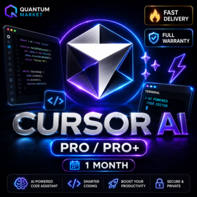 ⚡ Cursor AI Pro / Pro+ | Личный Аккаунт + Почта [1 Месяц] 🔥 БЫСТРАЯ ВЫДАЧА