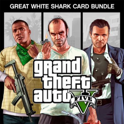 Pakiet Grand Theft Auto V + karta gotówkowa Great White Shark — покупка на аккаунт |