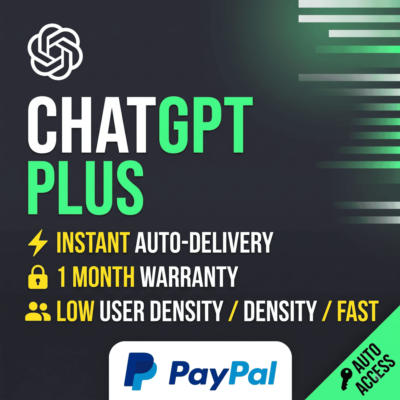 ChatGPT Plus ⚡ Мгновенная автовыдача 🔑 Гарантия 1 Месяц Paypal
