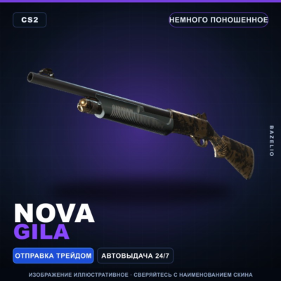 Nova | Gila | Немного поношенное · Скин Counter-Strike 2