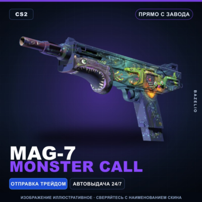 MAG-7 | Monster Call | Прямо с завода · Скин Counter-Strike 2