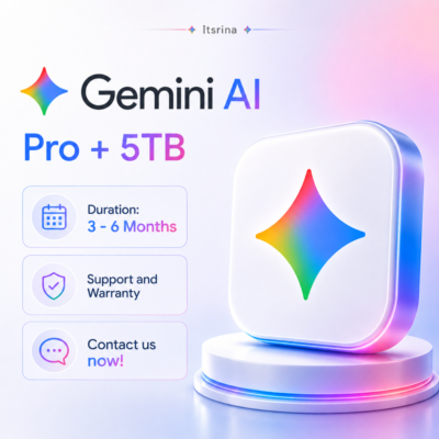 GEMINI AI PRO — 3–6 месяцев | VEO 3 | 5 ТБ (АВТОМАТИЧЕСКАЯ ДОСТАВКА)