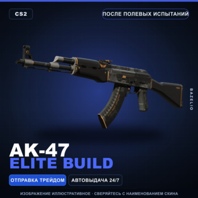 AK-47 | Elite Build | После полевых испытаний · Скин Counter-Strike 2