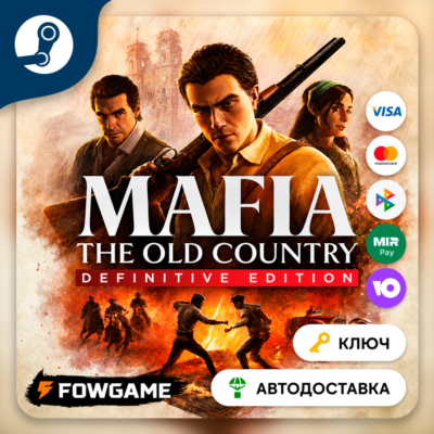 🔵 Mafia: The Old Country - Definitive Edition  (РУ+СНГ) 🔑КЛЮЧ STEAM