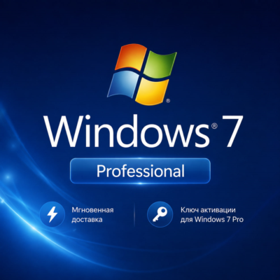 Microsoft Windows 7 Pro (Professional) / электронный ключ активации