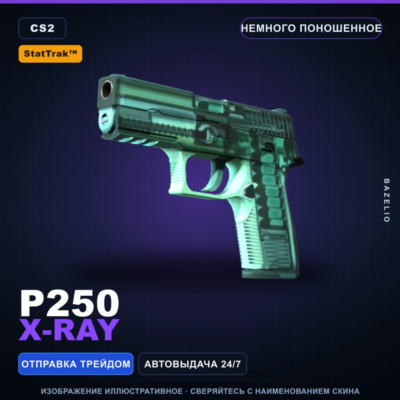 StatTrak™ P250 | X-Ray | Немного поношенное · Скин Counter-Strike 2