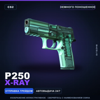 P250 | X-Ray | Немного поношенное · Скин Counter-Strike 2