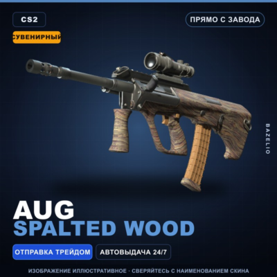 Сувенирный AUG | Spalted Wood | Прямо с завода · Скин Counter-Strike 2