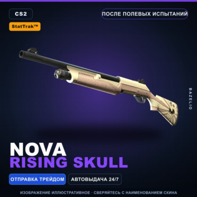 StatTrak™ Nova | Rising Skull | После полевых испытаний · Скин Counter-Strike 2