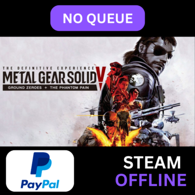 Metal Gear Solid V Definitive Edition + Ground Zeroes | STEAM | PAYPAL