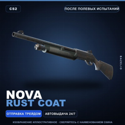 Nova | Rust Coat | После полевых испытаний · Скин Counter-Strike 2