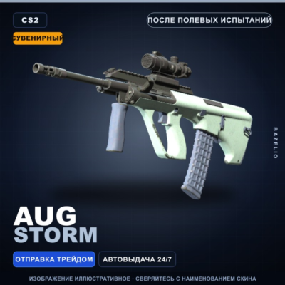 Сувенирный AUG | Storm | После полевых испытаний · Скин Counter-Strike 2
