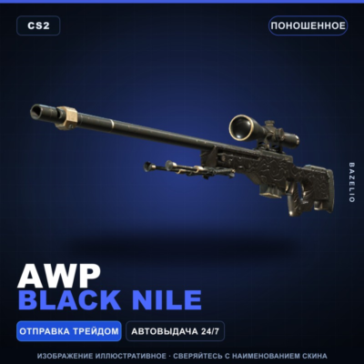 AWP | Black Nile | Поношенное · Скин Counter-Strike 2