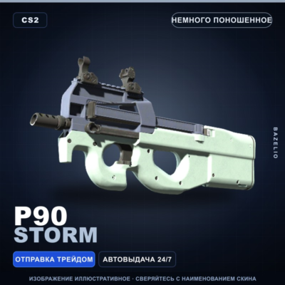 P90 | Storm | Немного поношенное · Скин Counter-Strike 2