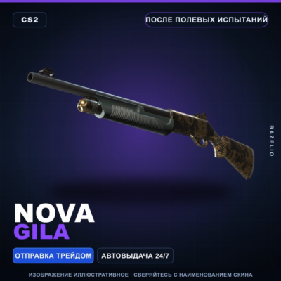 Nova | Gila | После полевых испытаний · Скин Counter-Strike 2