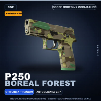 Сувенирный P250 | Boreal Forest | После полевых испытаний · Скин Counter-Strike 2