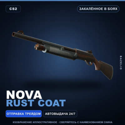 Nova | Rust Coat | Закалённое в боях · Скин Counter-Strike 2