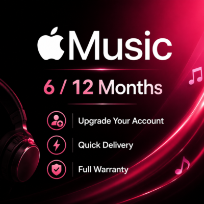 Apple Music | 6 / 12 Месяцев | Апгрейд Аккаунта | Быстрая Активация | Гарантия