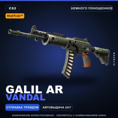 StatTrak™ Galil AR | Vandal | Немного поношенное · Скин Counter-Strike 2