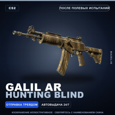 Galil AR | Hunting Blind | После полевых испытаний · Скин Counter-Strike 2